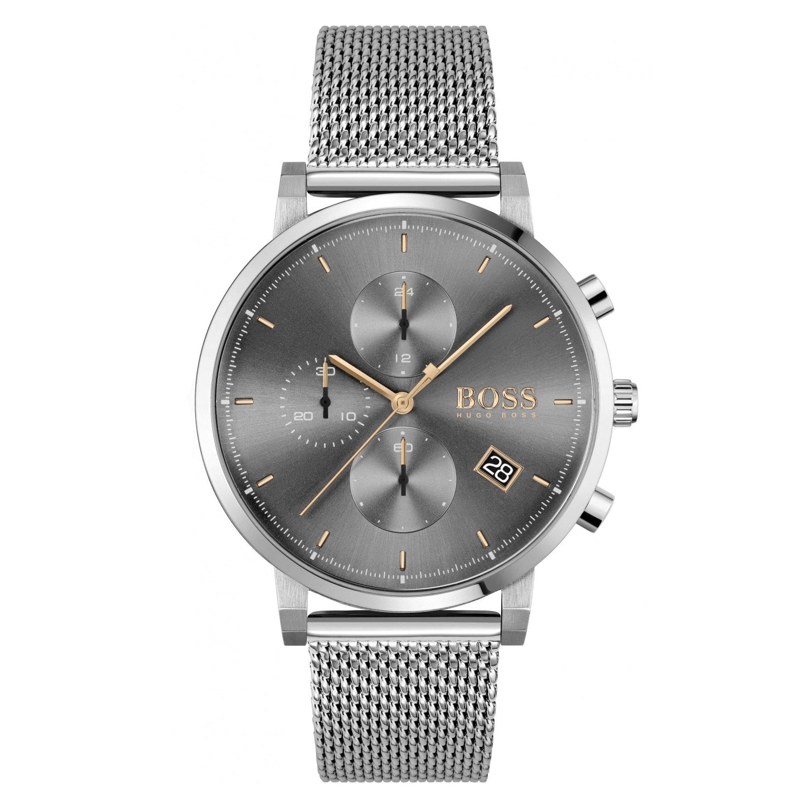 Hugo Boss Men's Watch Associate Brushed Steel Rose Gold - HB1513807